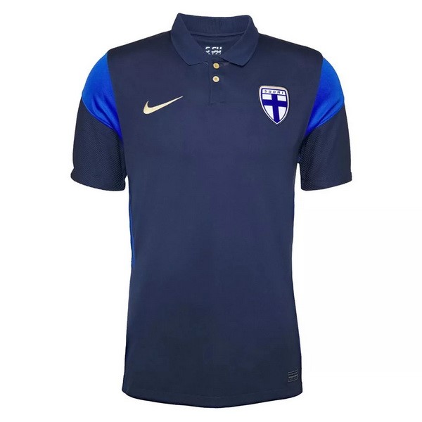 Camiseta Finlandia Replica Segunda Ropa 2020 Azul